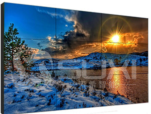 49寸3.5mm液晶拼接屏安裝出來的效果圖是怎樣的呢？